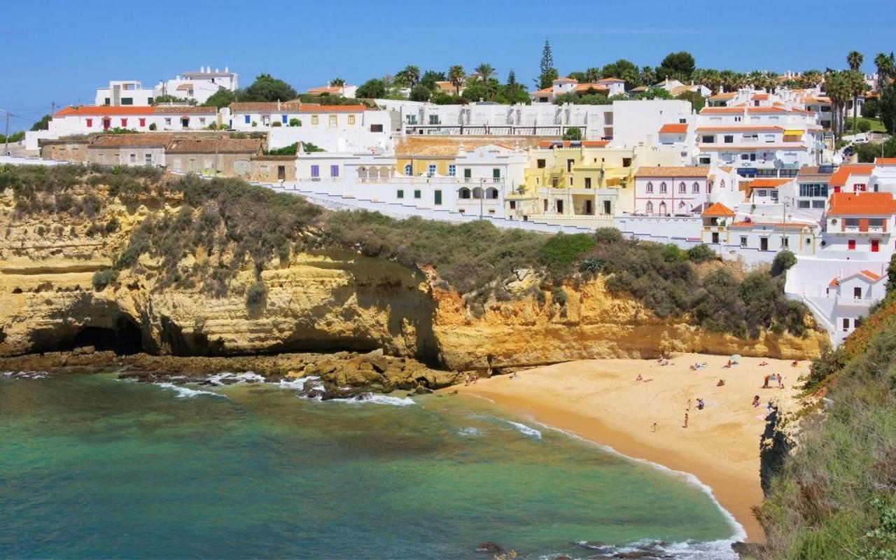 Cliff-Top Townhouse With Stunning Ocean Views Carvoeiro  Eksteriør billede