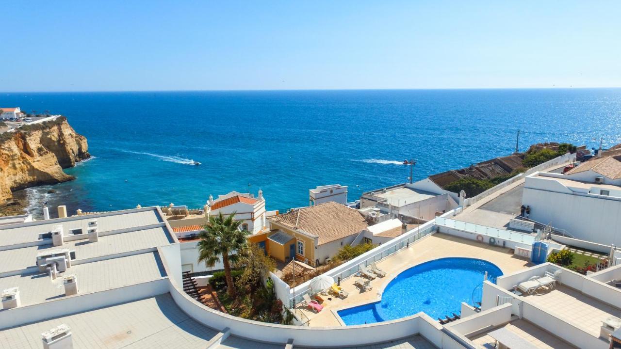 Cliff-Top Townhouse With Stunning Ocean Views Carvoeiro  Eksteriør billede